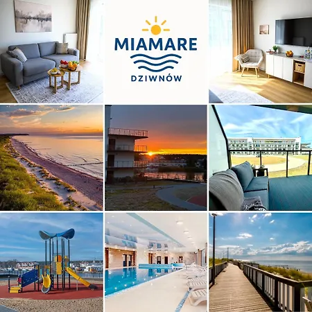 Miamare - Rodzinne, Panorama, Beach, Pool & Wellness Dziwnów