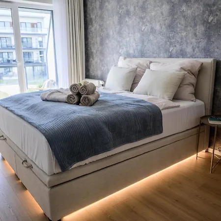 Apartment Miamare Dziwnow - Komfort Apartment, Panorama, Beach, Pool & Wellness Dziwnow