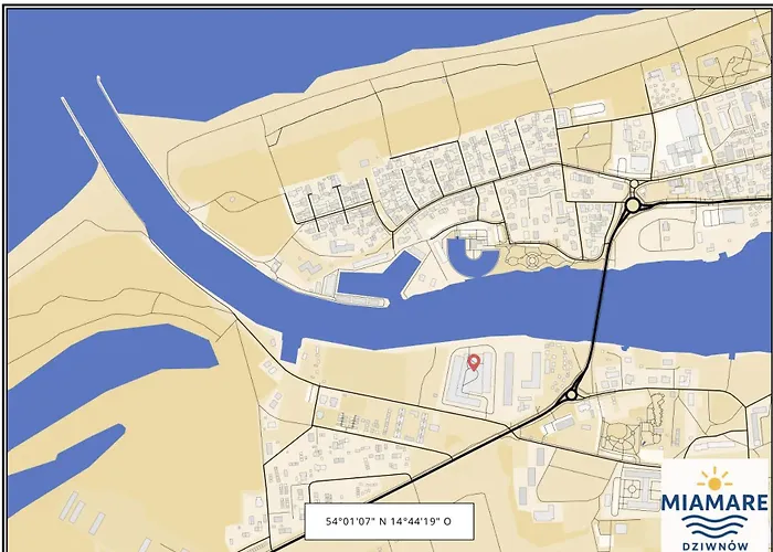 Apartment Miamare Dziwnow - Komfort Apartment, Panorama, Beach, Pool & Wellness *