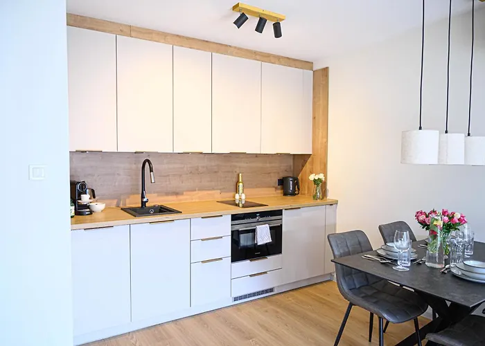 Apartment Miamare Dziwnow - Komfort Apartment, Panorama, Beach, Pool & Wellness