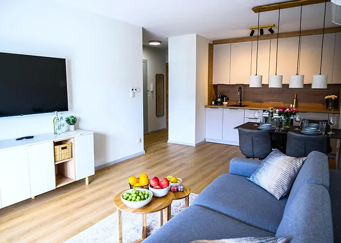 Miamare Dziwnow - Komfort Apartment, Panorama, Beach, Pool & Wellness Apartment *