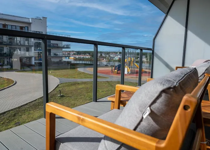 Apartment Miamare Dziwnow - Komfort Apartment, Panorama, Beach, Pool & Wellness Dziwnow