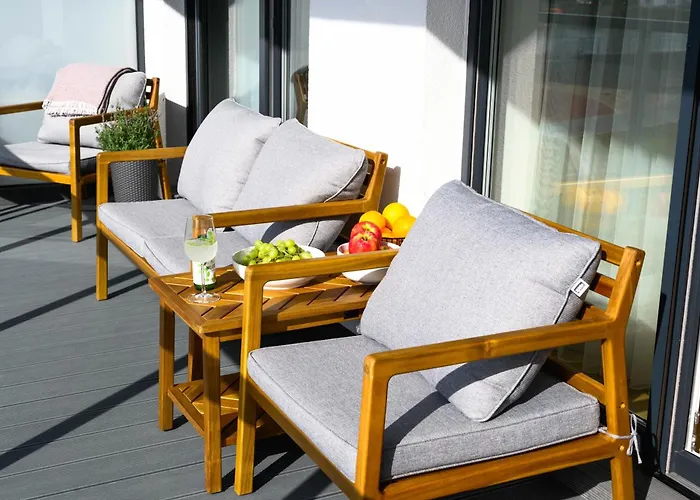 Miamare Dziwnow - Komfort Apartment, Panorama, Beach, Pool & Wellness * Dziwnow