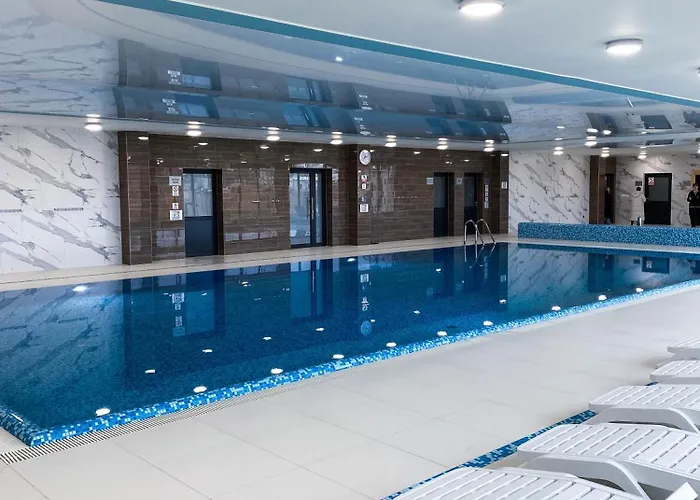 Apartment Miamare Dziwnow - Komfort Apartment, Panorama, Beach, Pool & Wellness