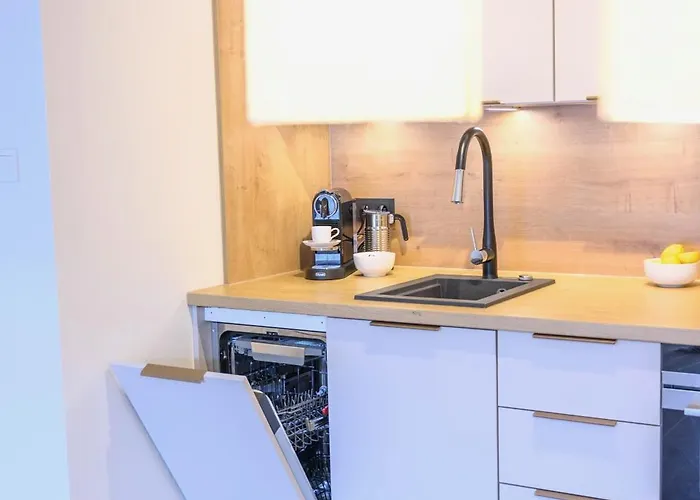 Miamare Dziwnow - Komfort Apartment, Panorama, Beach, Pool & Wellness Apartment Dziwnow